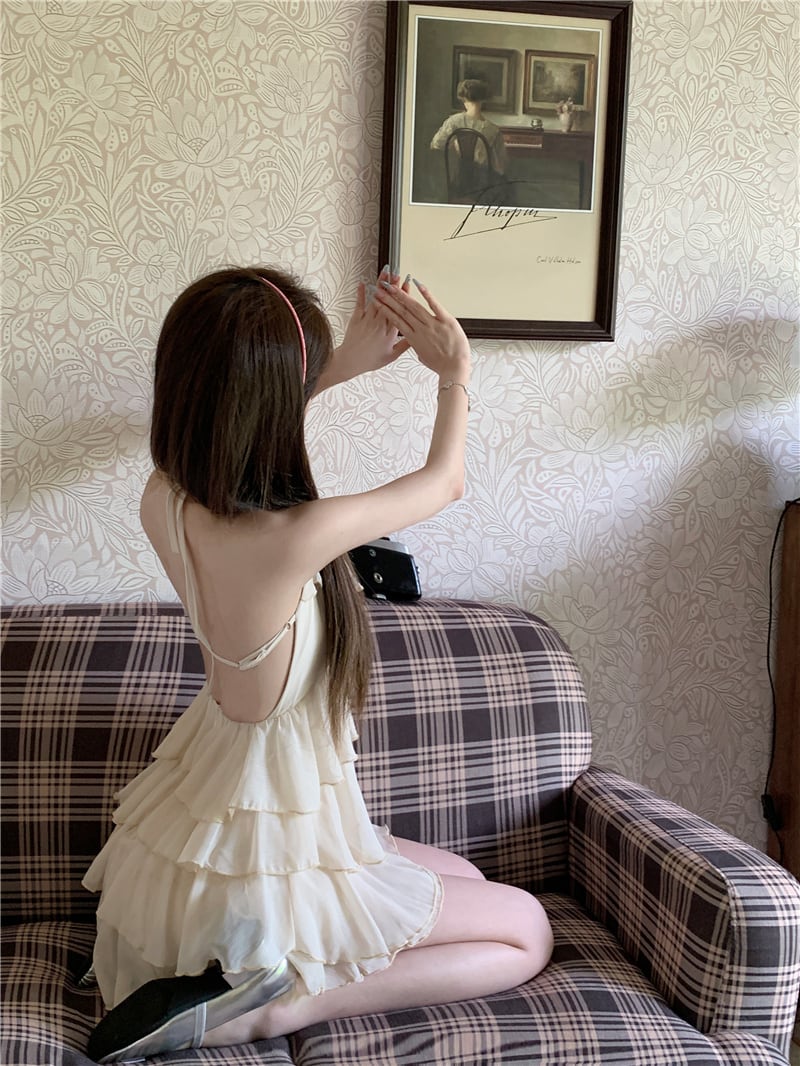 【dress】ホルターネックワンピース　M24682