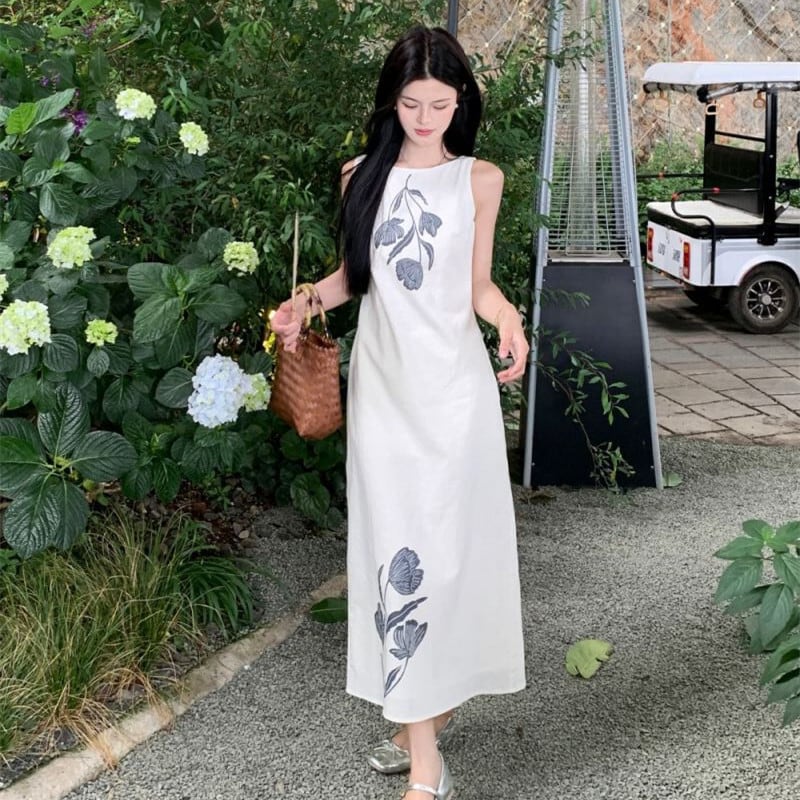 【dress】ノースリーブワンピース　M24528