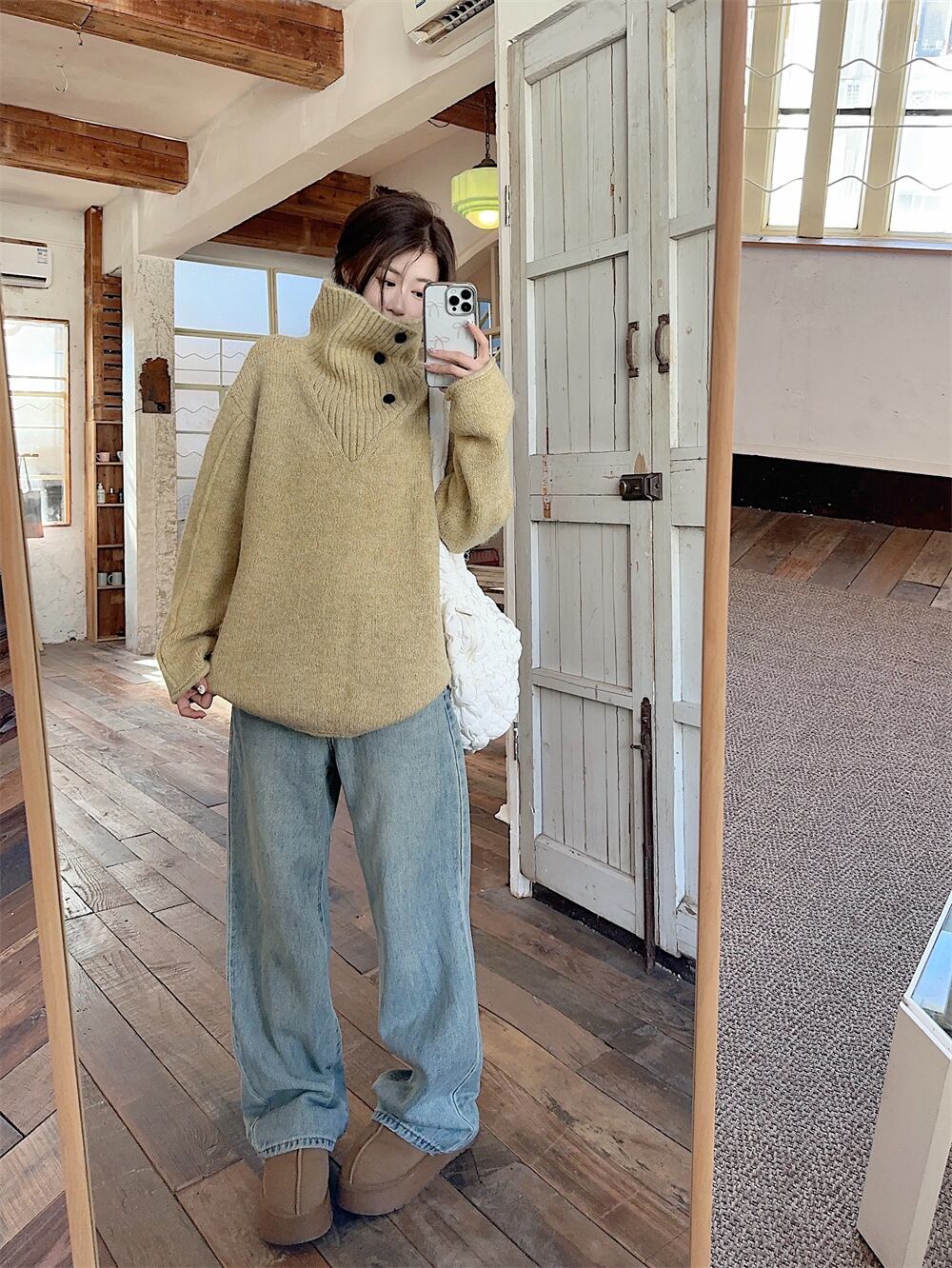 【tops】ニットセーター　M27673
