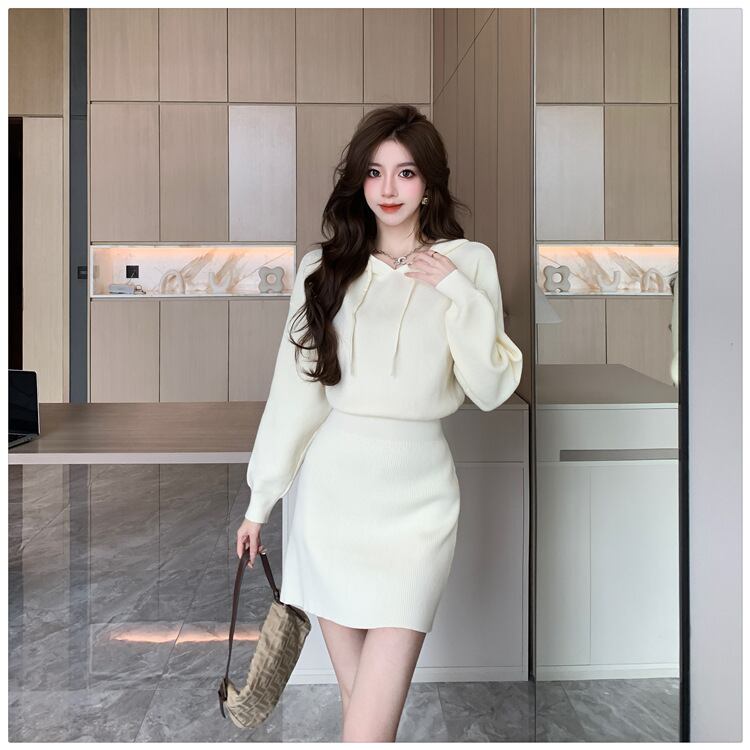 【dress】フード付きワンピース　M19004
