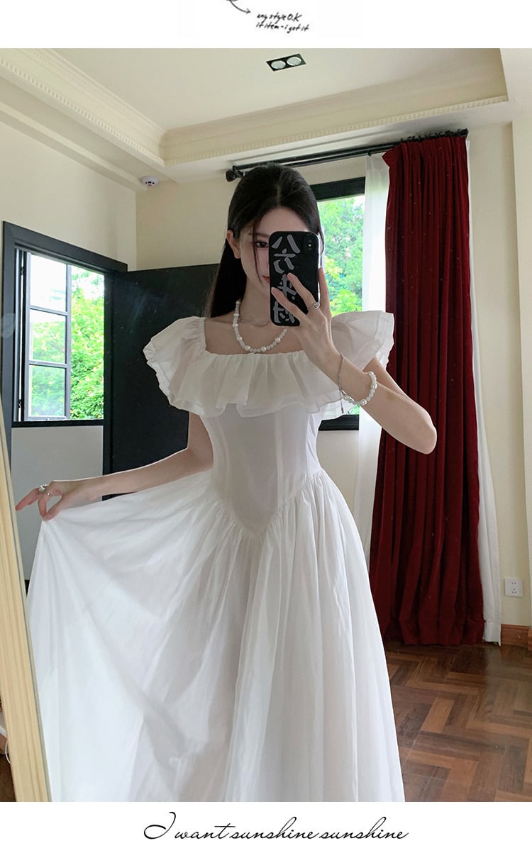 【dress】フリルワンピース　M24929