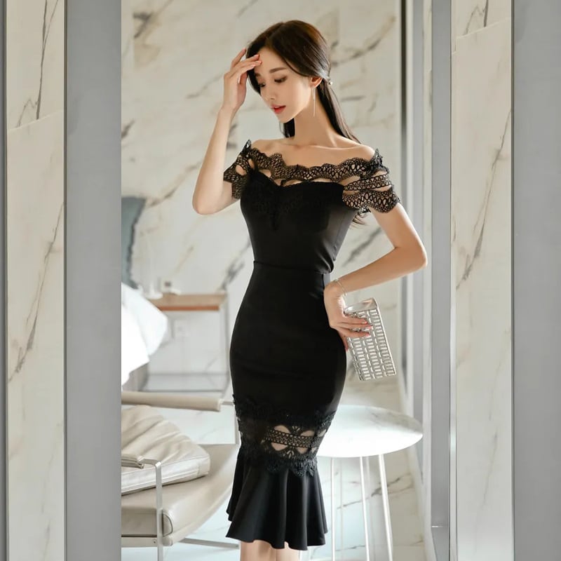 【dress】マーメイドワンピース　M24272