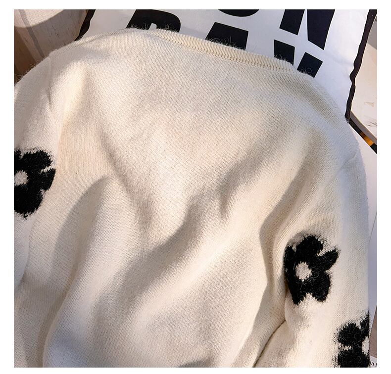 【outer】クルーネックニットカーデ　M29185