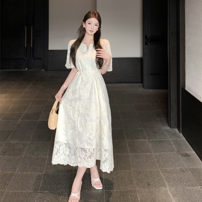 【dress】デートワンピース　M24686