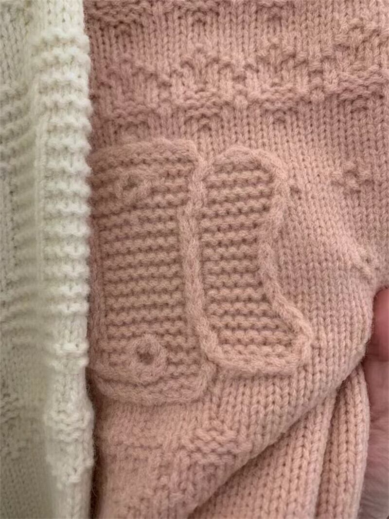 【tops】クルーネックニットセーターM19171