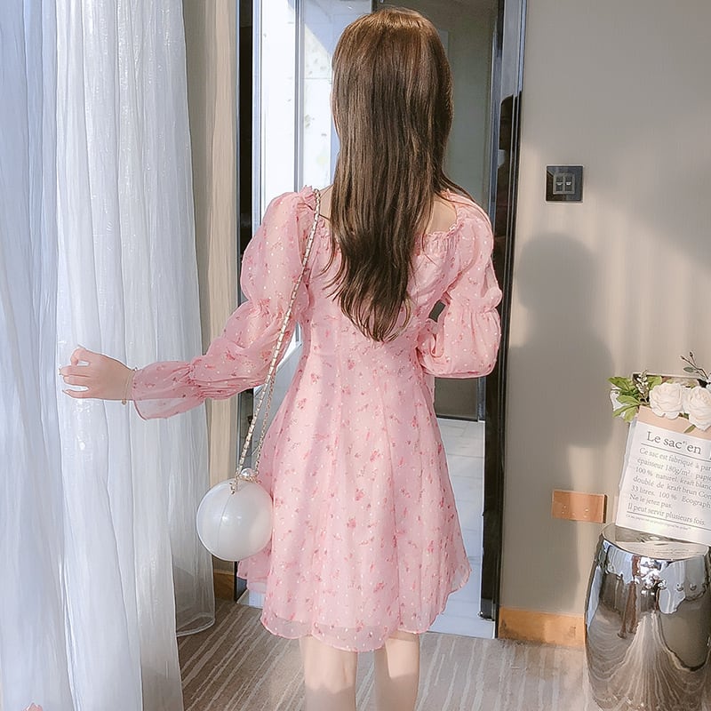 【dress】デートワンピース　M25356