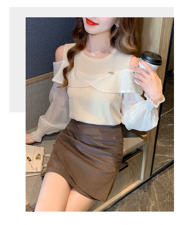 【tops】オフショルダートップス　M29037