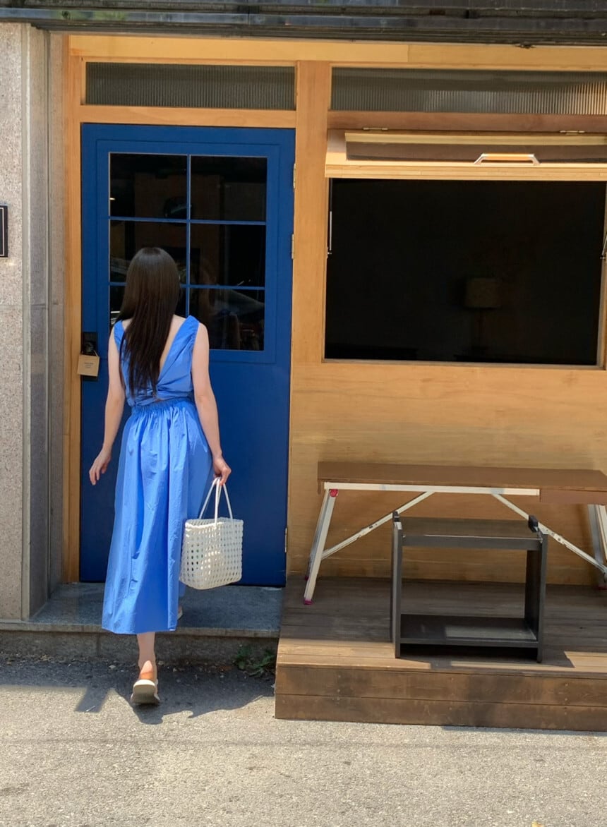 【dress】バックレスワンピース　M25066