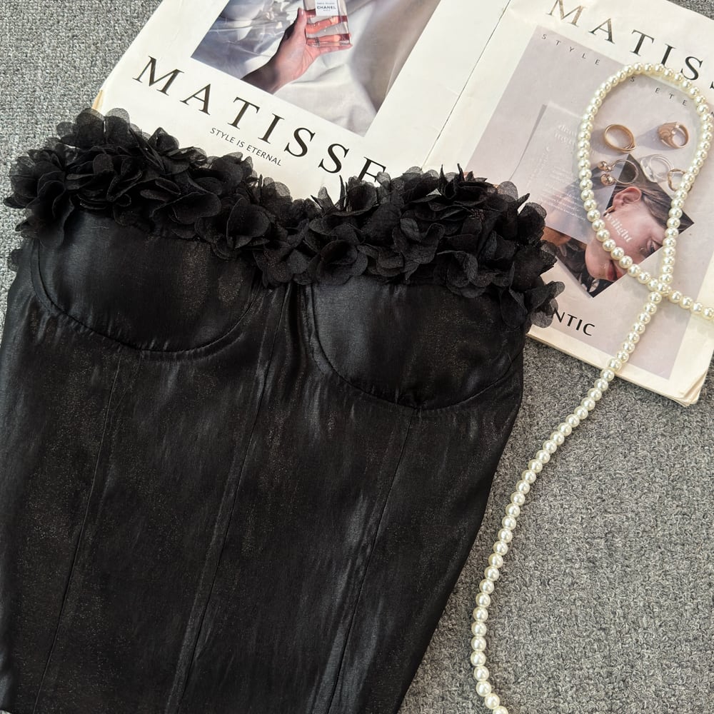 【tops】立体フラワーベアトップ　M23934