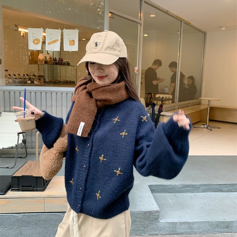 【outer】ニットカーデ　M26981