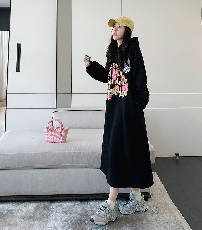 【dress】プリントカジュアルワンピース　M18584