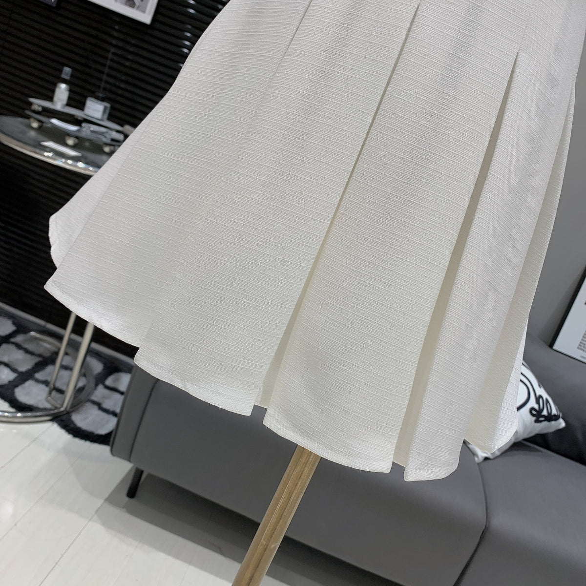 【set】立体フラワートップス×スカートセット　M25029