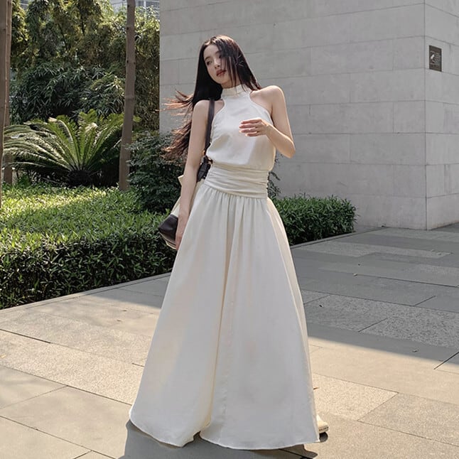 【dress】ノースリーブワンピース　M24084