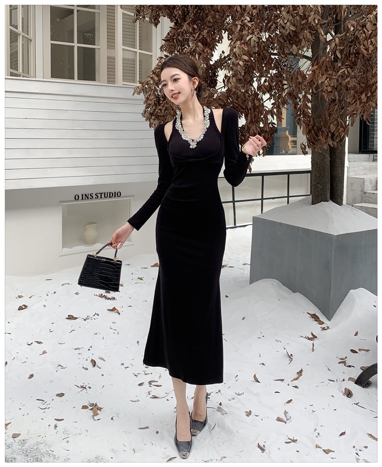【dress】デートワンピース　M27809
