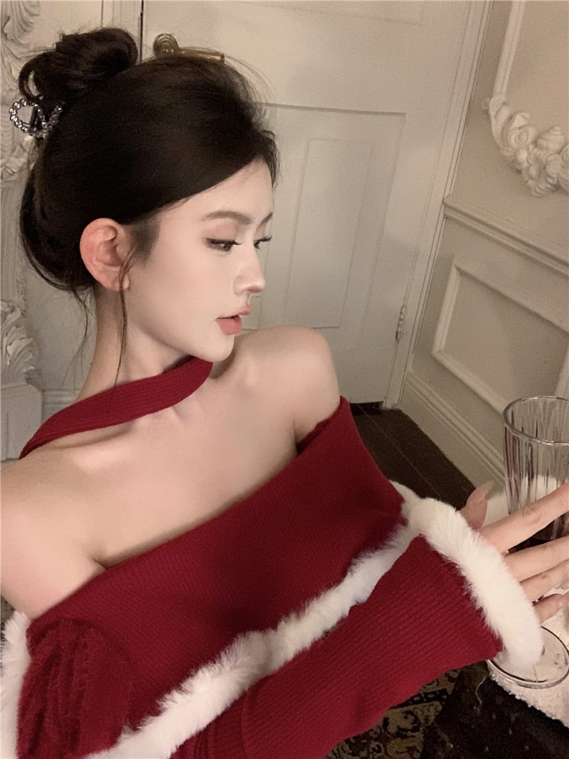 【dress】オフショルダーワンピース　M28460