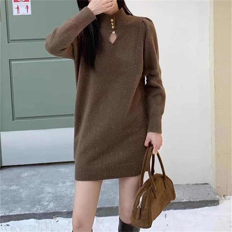 【dress】ニットワンピース　M25887