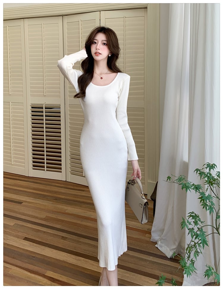 【dress】ニットワンピース　M25332
