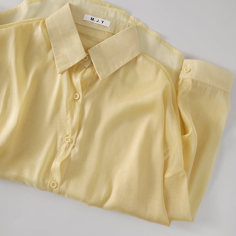 【tops】紫外線対策シャツトップス　M24689