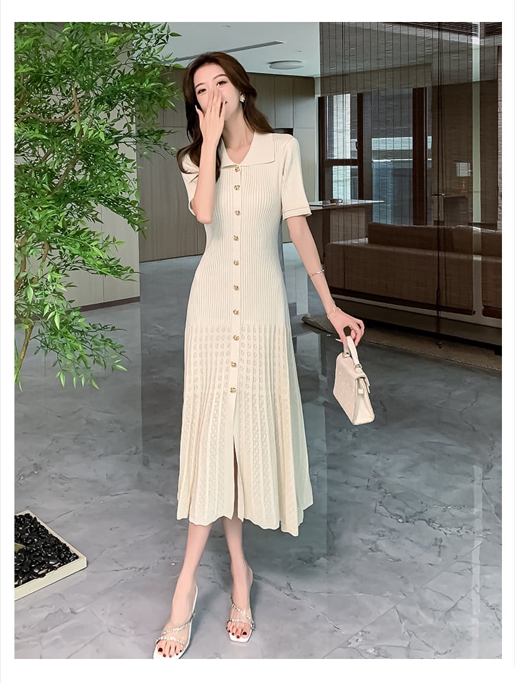 【dress】ニットワンピース　M24550
