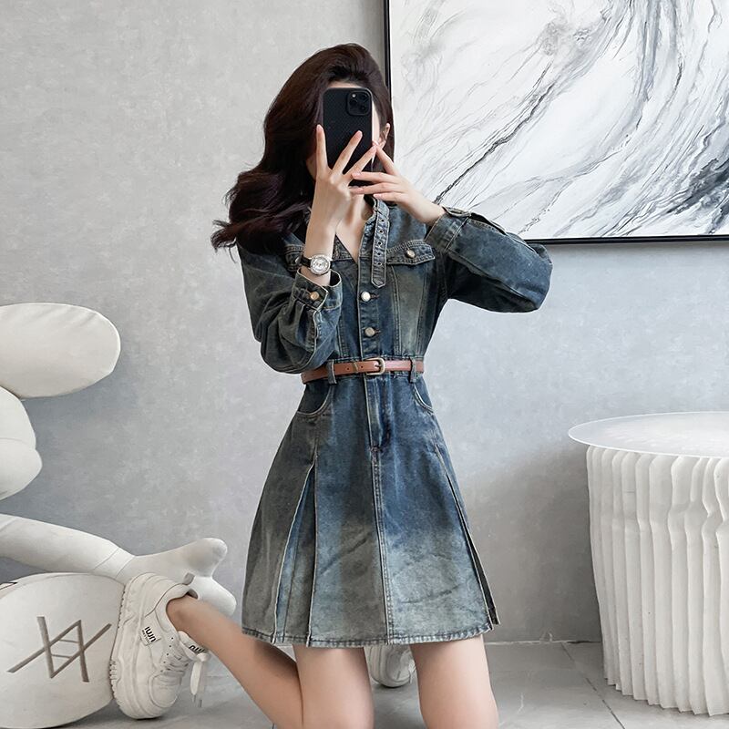【dress】デニムワンピース　M27188