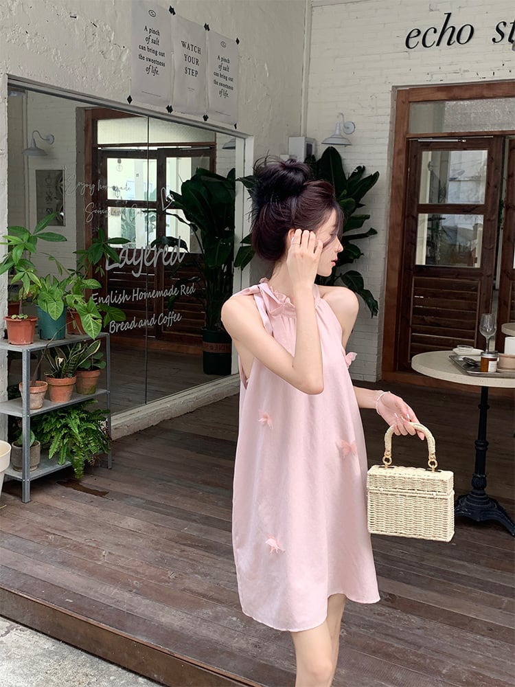 【dress】ホルターネックワンピース　M24824