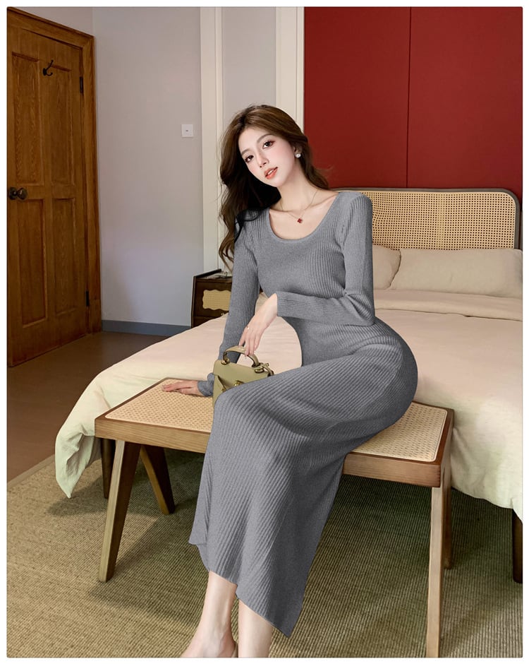 【dress】ニットワンピース　M25332
