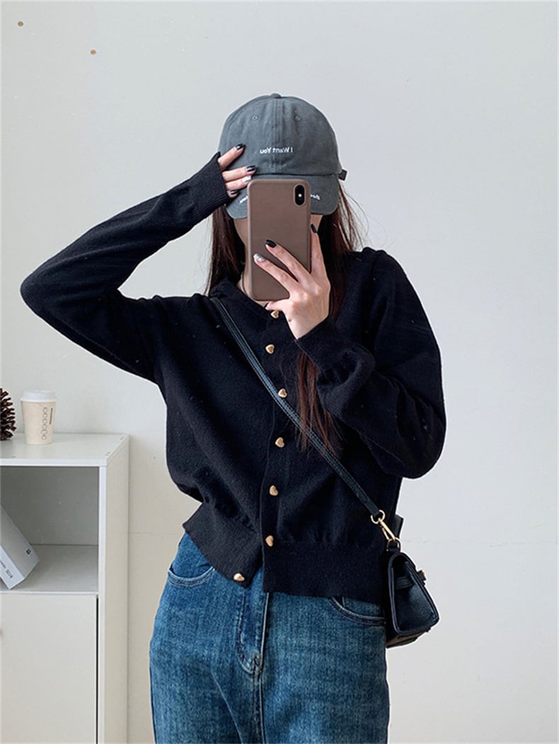 【outer】ニットカーデ　M25958