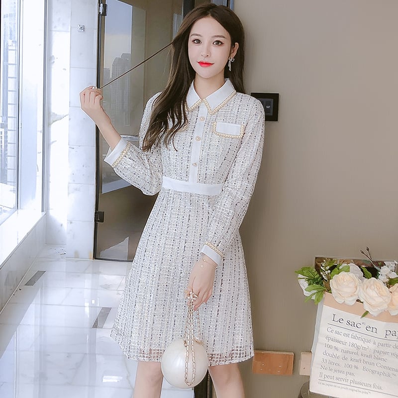 【dress】デートワンピース　M25358
