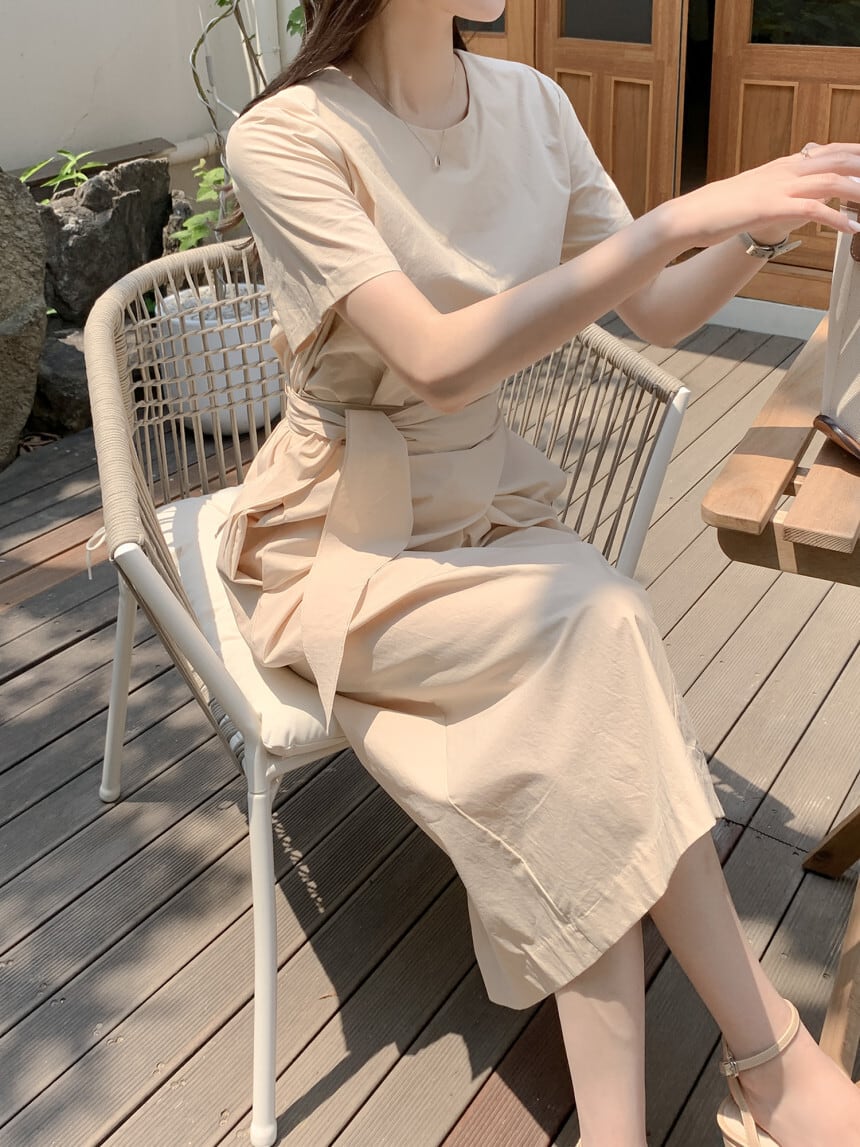 【dress】無地ワンピース　M24810