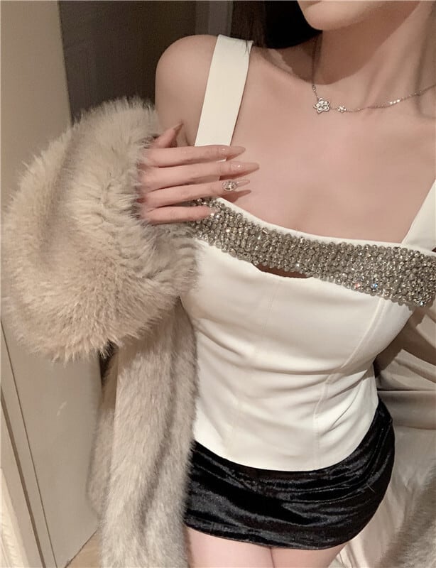 【tops】ダイヤモンドキャミソール G21206