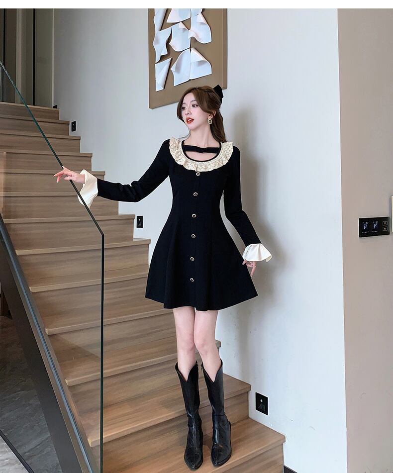 【dress】ドッキングワンピース　M19045