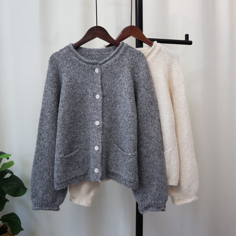 【outer】ニットカーデ　M26032