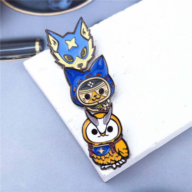 【GOODS】モンスターハンター 金属 プローチＱ2229