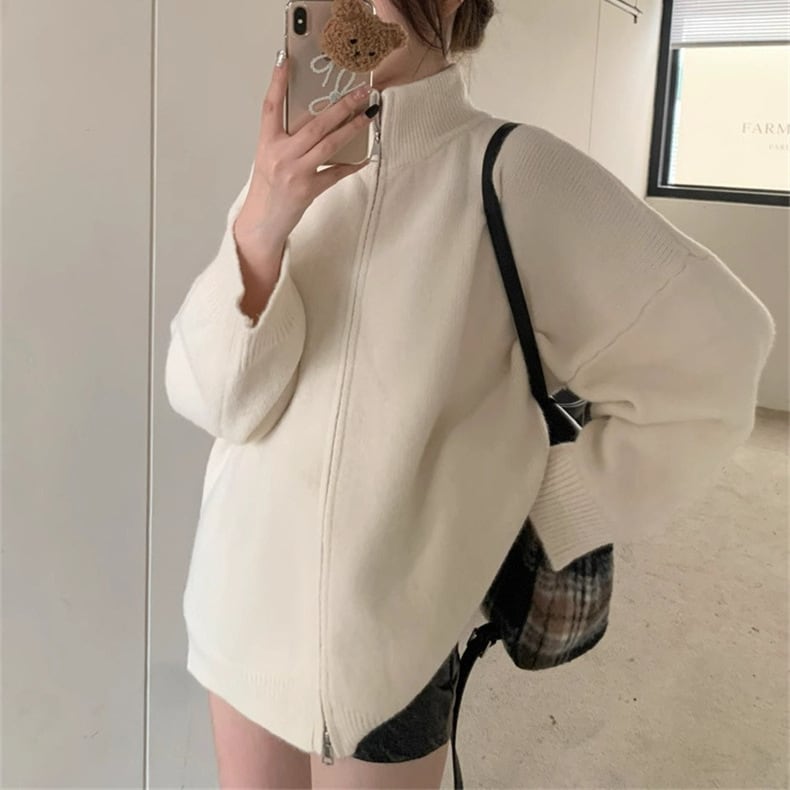 【outer】新作ニットカーデ　M25797