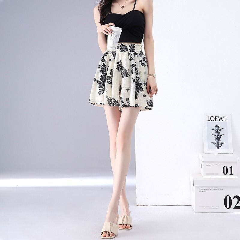 【bottoms】花柄ショートパンツG20496