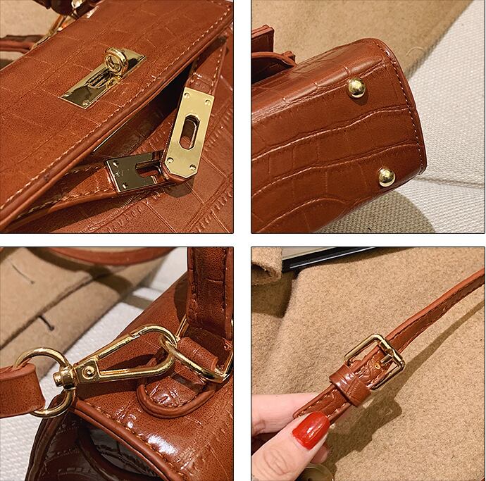 【小物】高級感 合わせやすいシンプルオシャレINS風肩掛け斜め掛けバッグ G2618