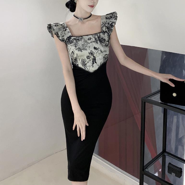 【dress】切り替えデートワンピース　M22208