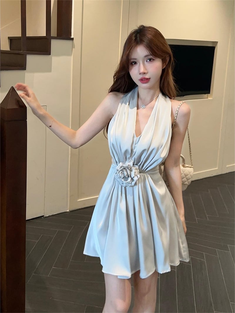 【dress】ホルターネックワンピース　M24815