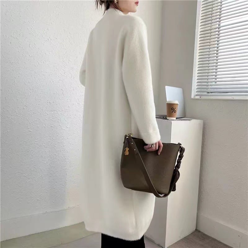 【outer】ロング丈ニットカーデ　M26127