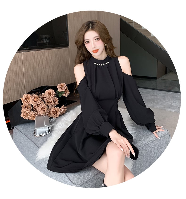 【dress】オフショルダーワンピース　M28871