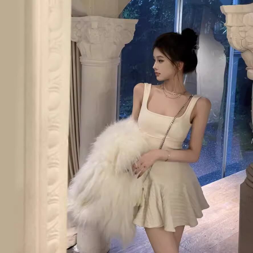 【dress】Aラインキャミワンピース G20410