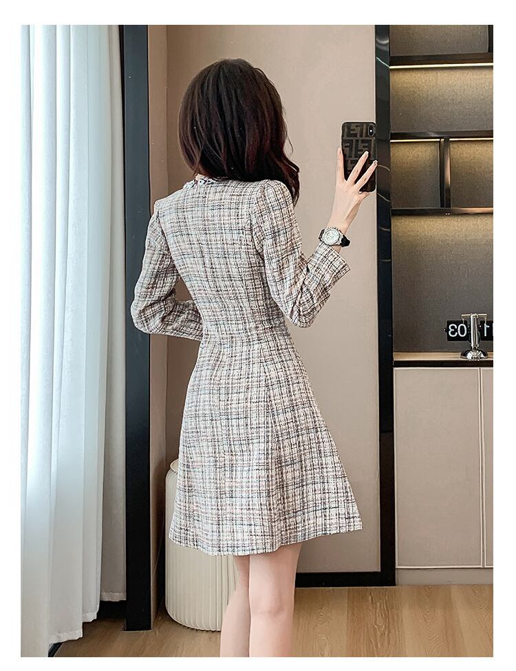 【dress】ツイードワンピース　M18608