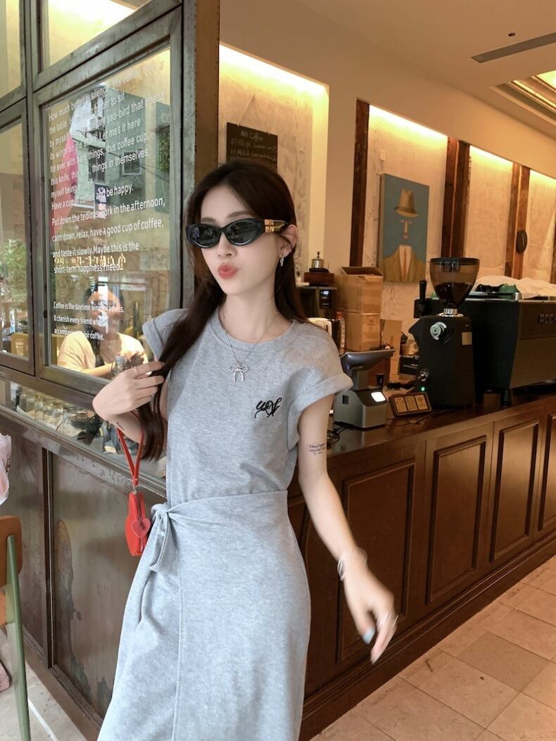 【dress】ノースリーブデザインワンピース G21507