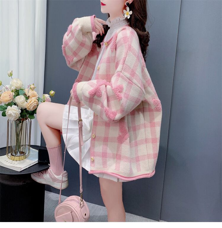 【outer】ニットカーデ　M26956