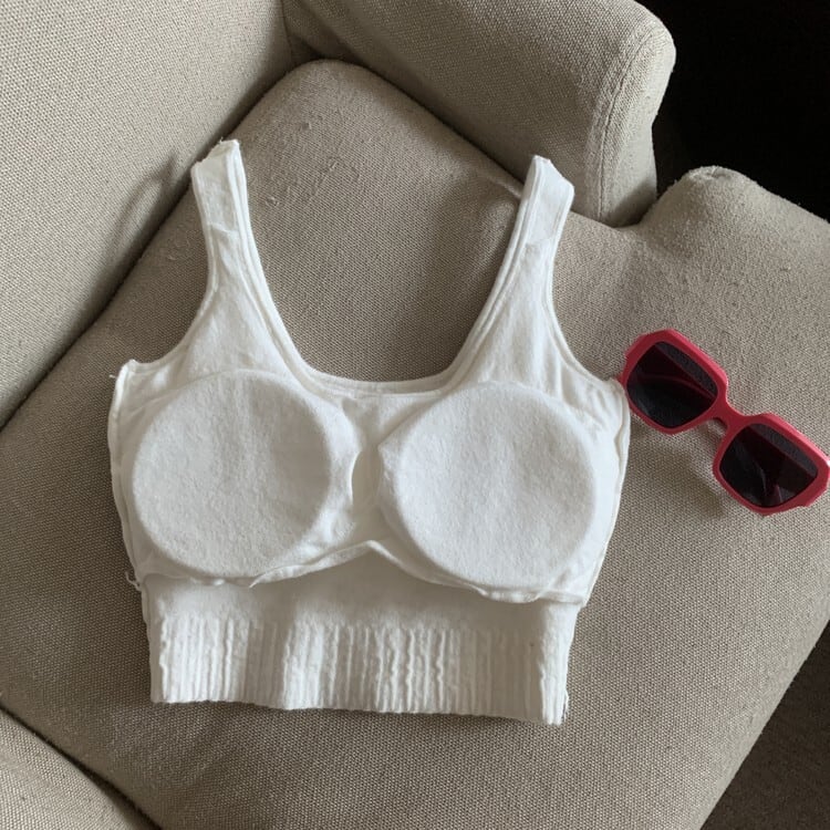 【tops】ニットキャミソール　M25469