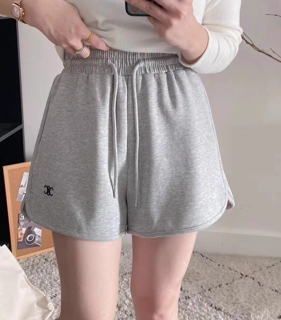 【bottoms】3色夏新作ショートパンツF7721