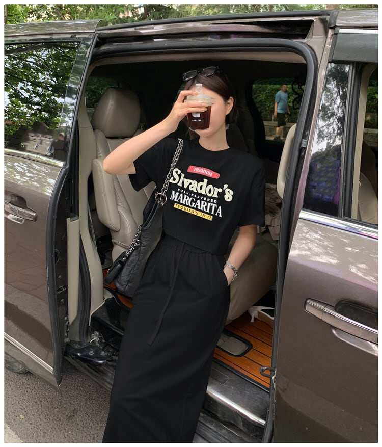 【set】Tシャツ×スカートセット　M24649