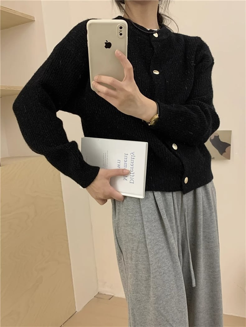【outer】ニットカーデ　M25959