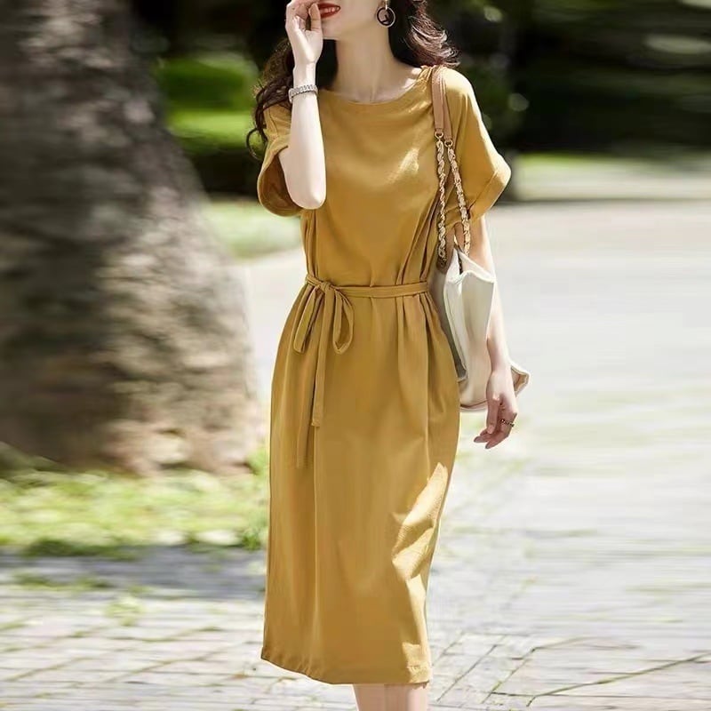 【dress】無地ワンピース　M24157