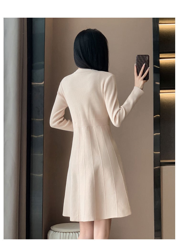 【dress】ニットワンピース　M25423